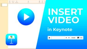 How to Insert Video In Keynote  YouTube