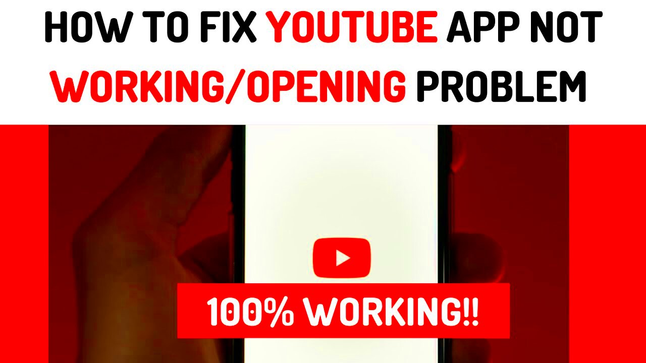 How To Fix YouTube App Not Opening Working Problem YouTube Not