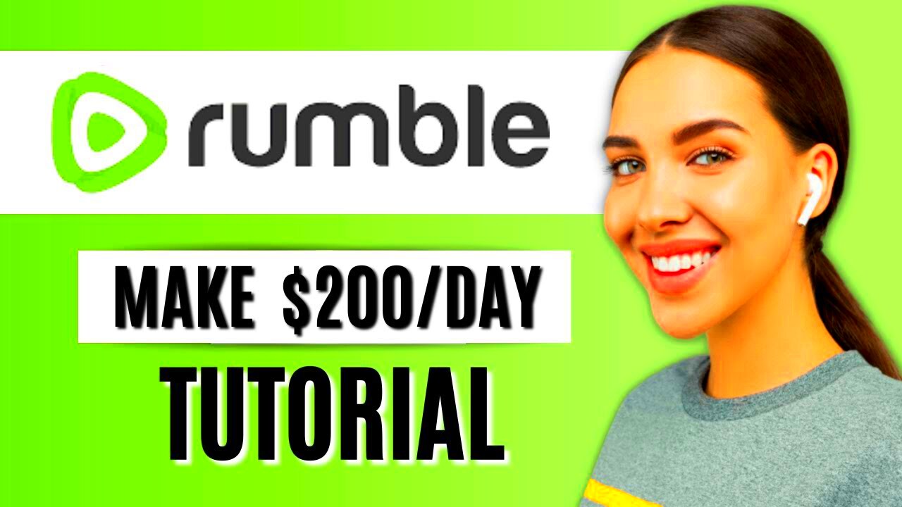 How To Make Money with Rumble 2022  Rumble Tutorial For Beginners