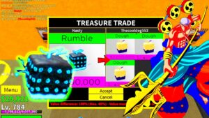 What do PEOPLE trade for a RUMBLE FRUIT in Blox Fruits  YouTube