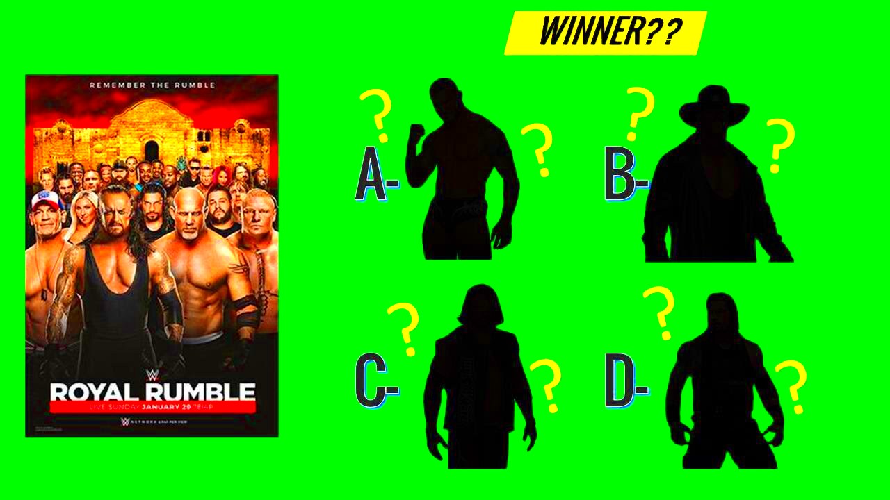 WWE Quiz  Which WWE WRESTLERS Win ROYAL RUMBLE HD  YouTube