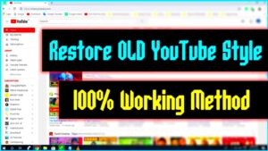 Latest How To Revert Back to the Old YouTube Channel Design  YouTube