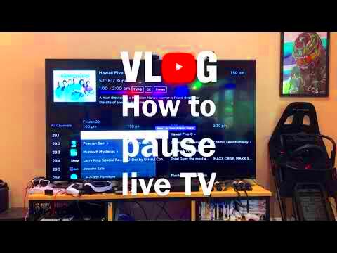 How to Pause live Broadcast TV  YouTube