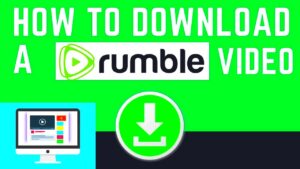 HOW TO DOWNLOAD YOUR RUMBLE VIDEOS  YouTube