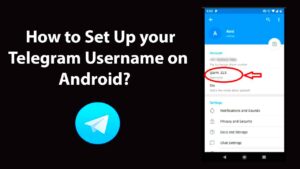 How to Set Up your Telegram Username on Android  YouTube