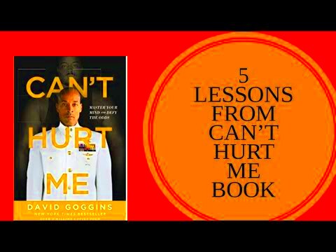 cant hurt me by David Goggins  cant hurt me audiobook  5 lessons