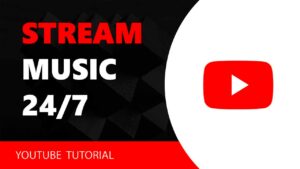 How to live stream music 247 on Youtube  YouTube