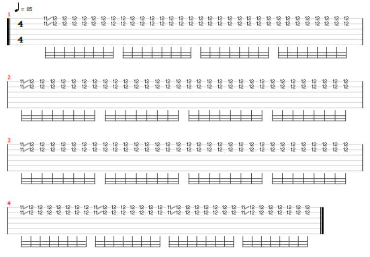 Rumble TAB Chords and Guitar Lesson How To Play Rumble By Link Wray