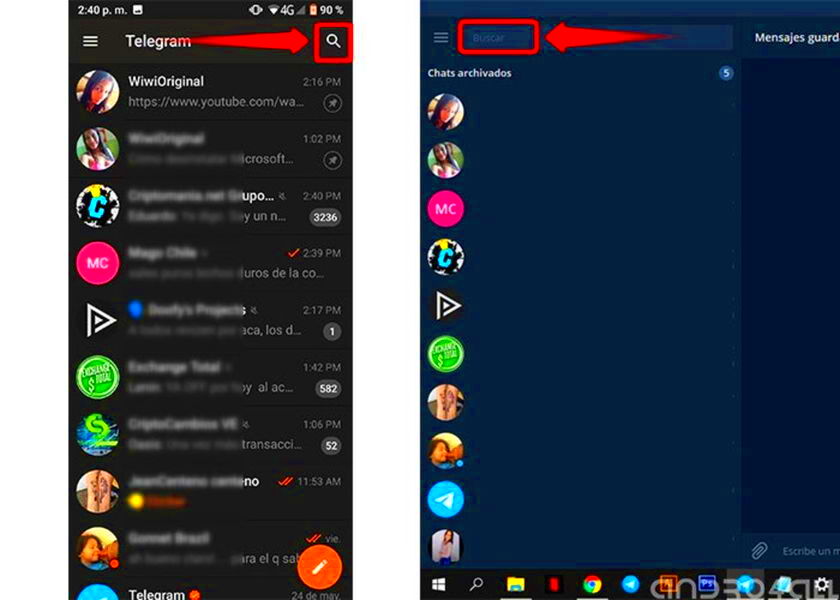 Cmo buscar nuevos grupos y canales en Telegram