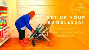 How to Set Up  Use Rumble Seat UPPAbaby Vista 2017 Stroller Baby