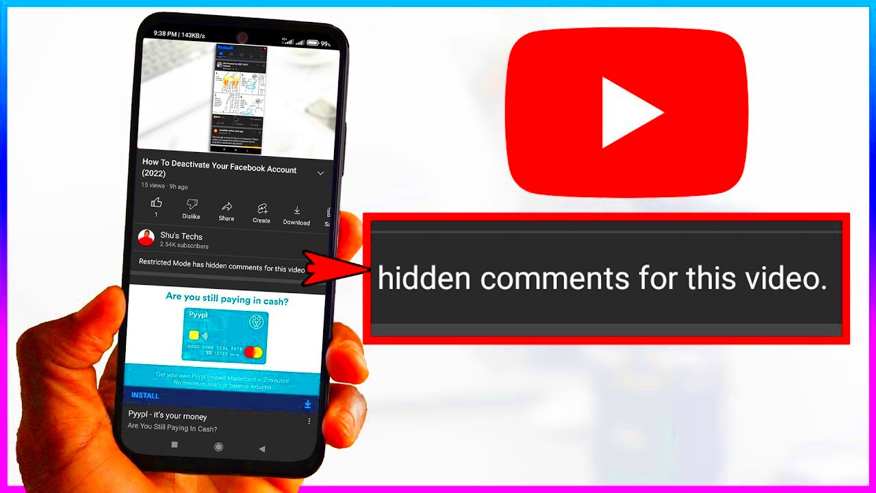 Cant Comment On YouTube Videos Possible Fix  Cant Comment on YouTube