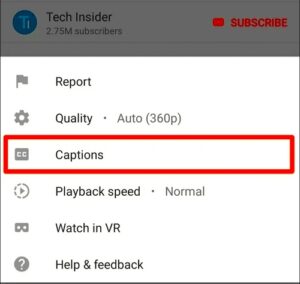 How to Turn on or off Subtitles on YouTube on TV 2024 Guide