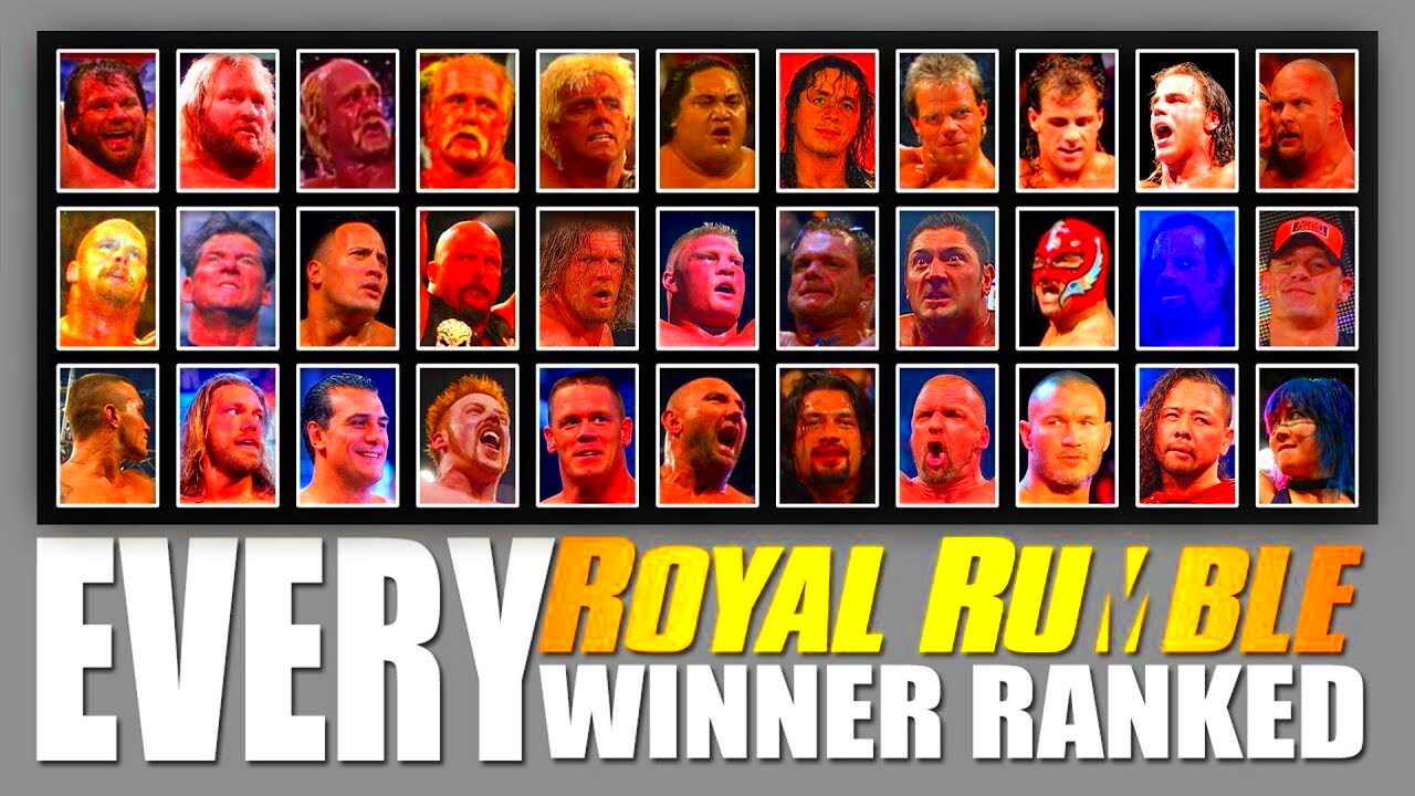 Every WWE Royal Rumble Winner Ranked From WORST To BEST  YouTube