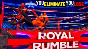 If I Eliminate Anyone I Lose Royal Rumble WWE 2K23  YouTube