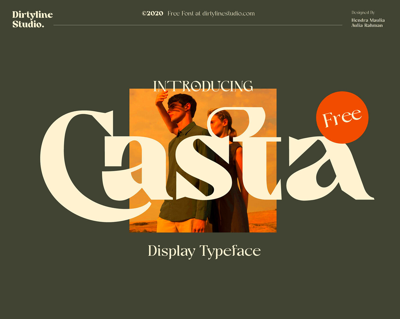 Casta  Free Typeface on Behance