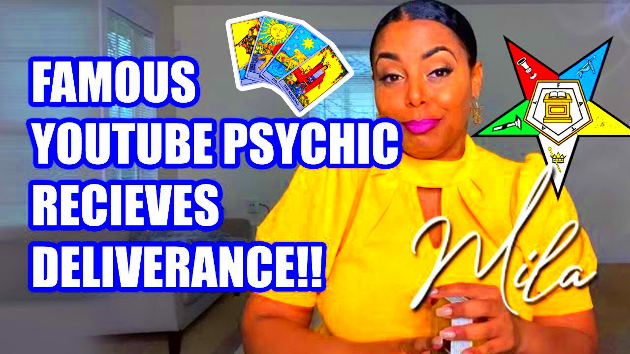 Famous YouTube PSYCHIC Receives Deliverance