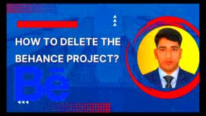 How to delete Behance project  YouTube