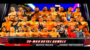 WWE SmackDown vs RAW 2010 30 Men Royal Rumble Match Royal Rumble 2009