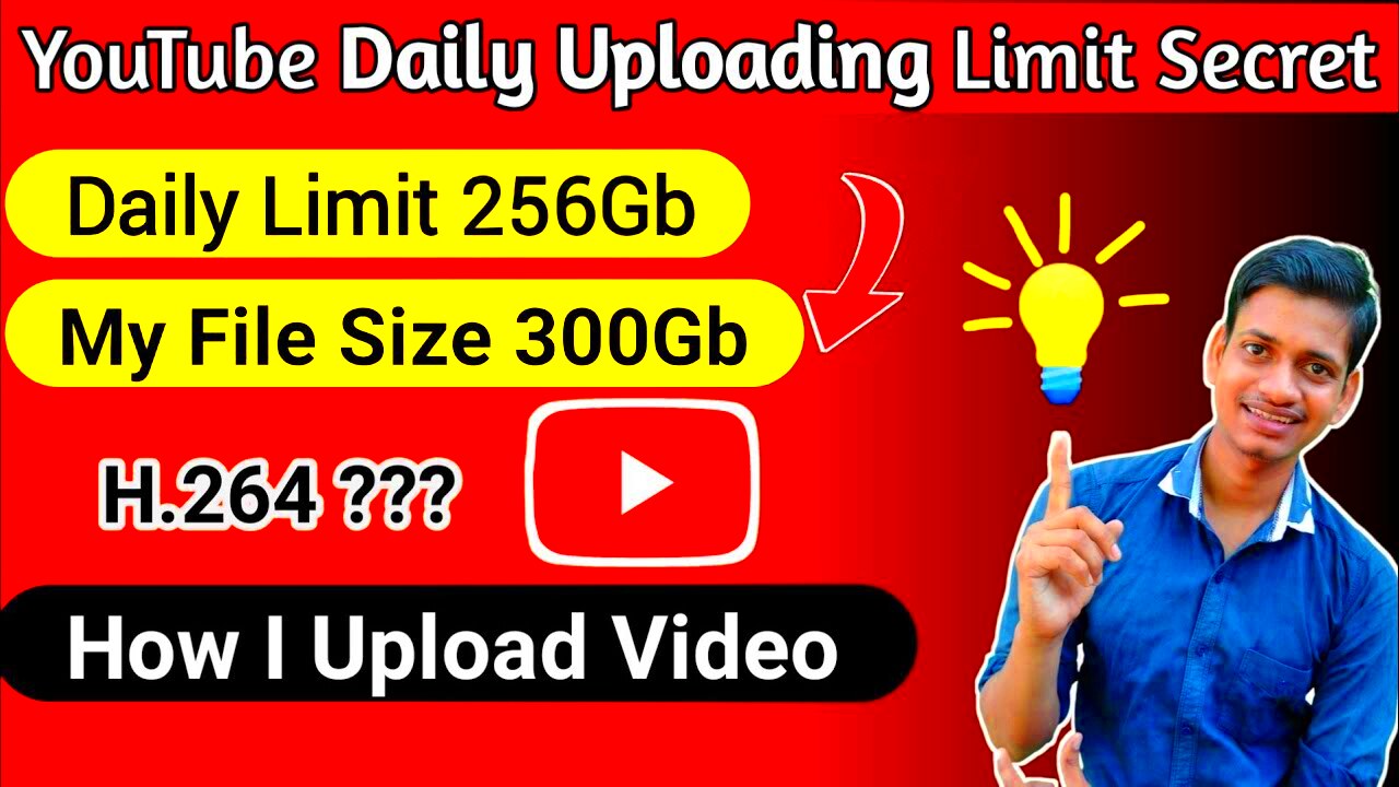 Daily Upload limit reached you can upload more video in 24 hours