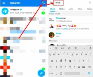 How to find someone on Telegram