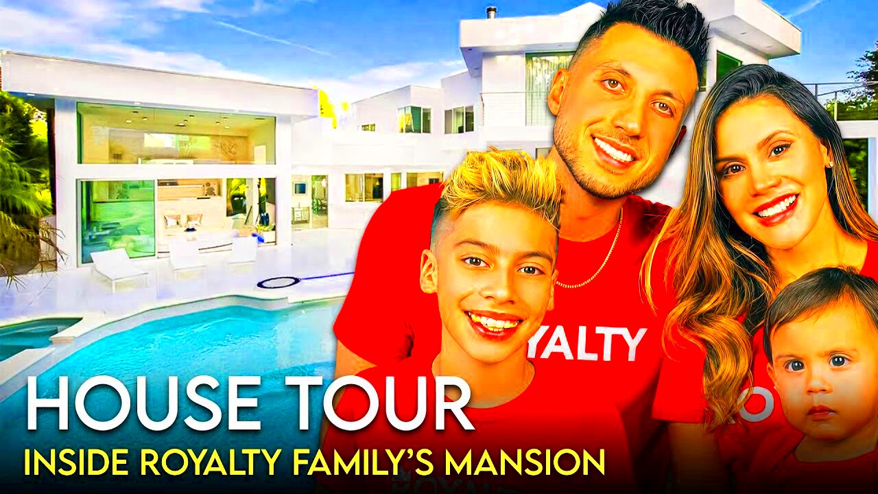 The Royalty Family  House Tour  Luxurious Hollywood Hills Mansion