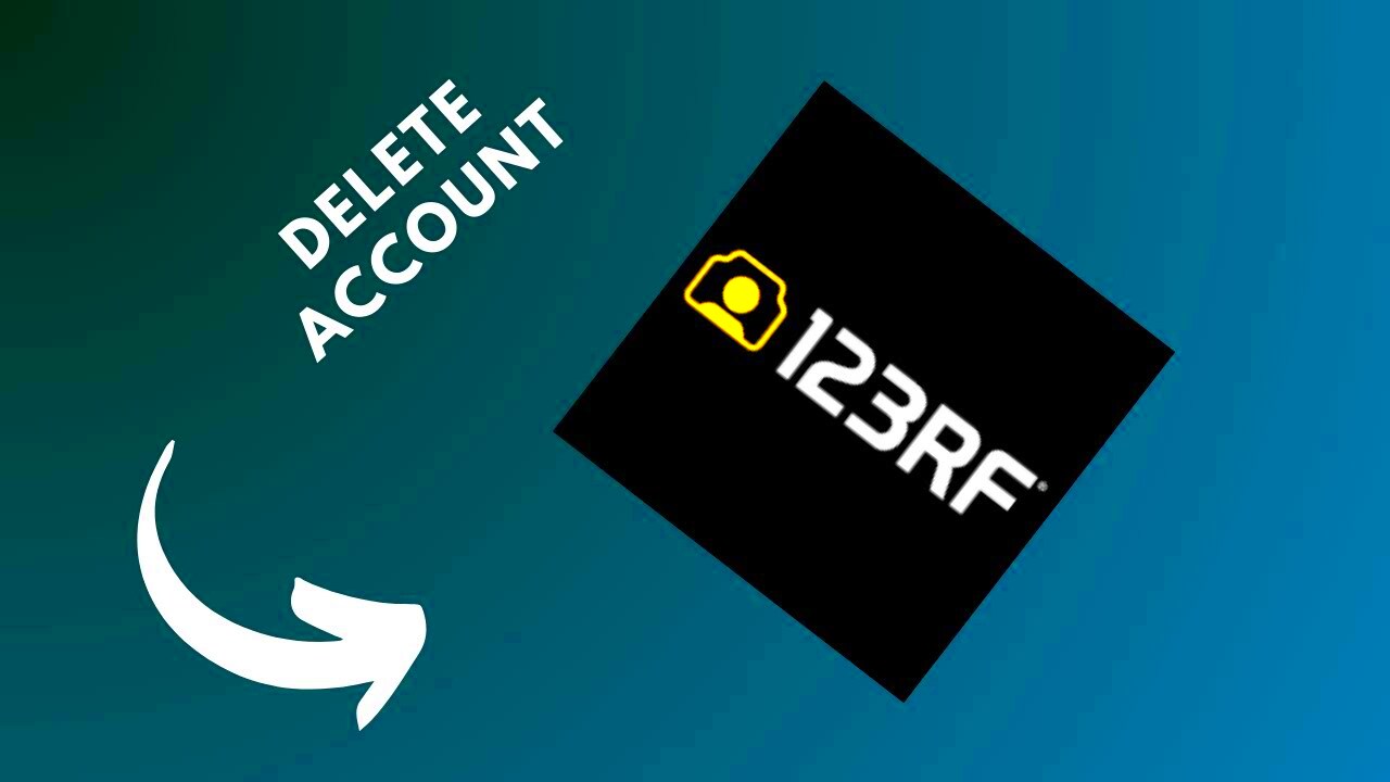 how to delete 123rf account  YouTube