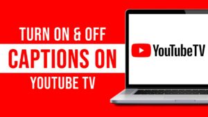 How to Turn Off  On Closed Captions on YouTube TV Tutorial  YouTube