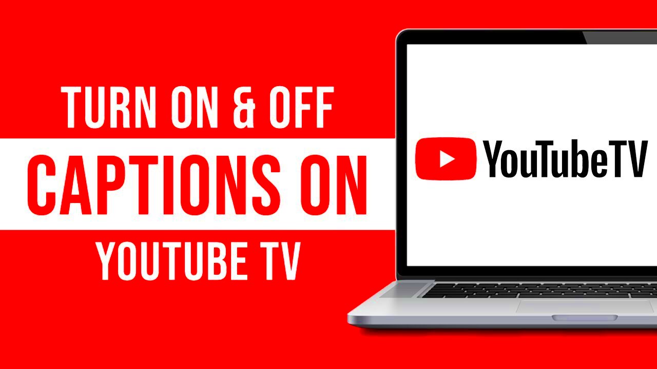 How to Turn Off  On Closed Captions on YouTube TV Tutorial  YouTube