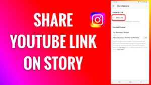 How To Share YouTube Link On Instagram Story  YouTube