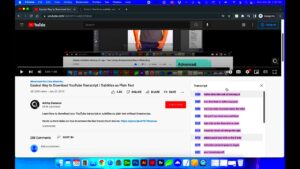 2022 Easiest Way to Download YouTube Transcript  Subtitles as Plain