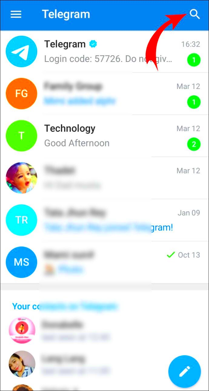 How to Find Friends in Telegram