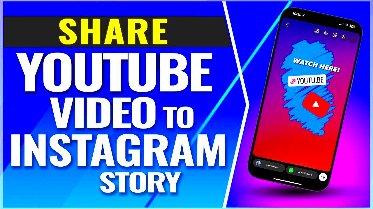 How To Share YouTube Video on Instagram Story  YouTube