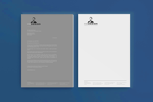 corporate design project on Behance