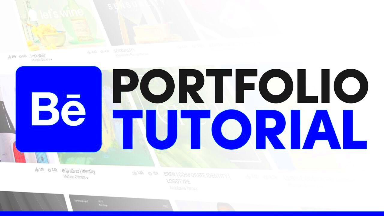 How To Create The Best Portfolio On Behance 2024 Tutorial for