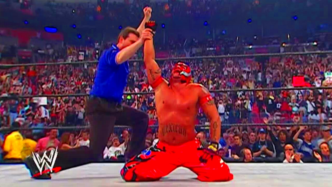 Rey Mysterio wins the Royal Rumble Match 2006 Royal Rumble  YouTube