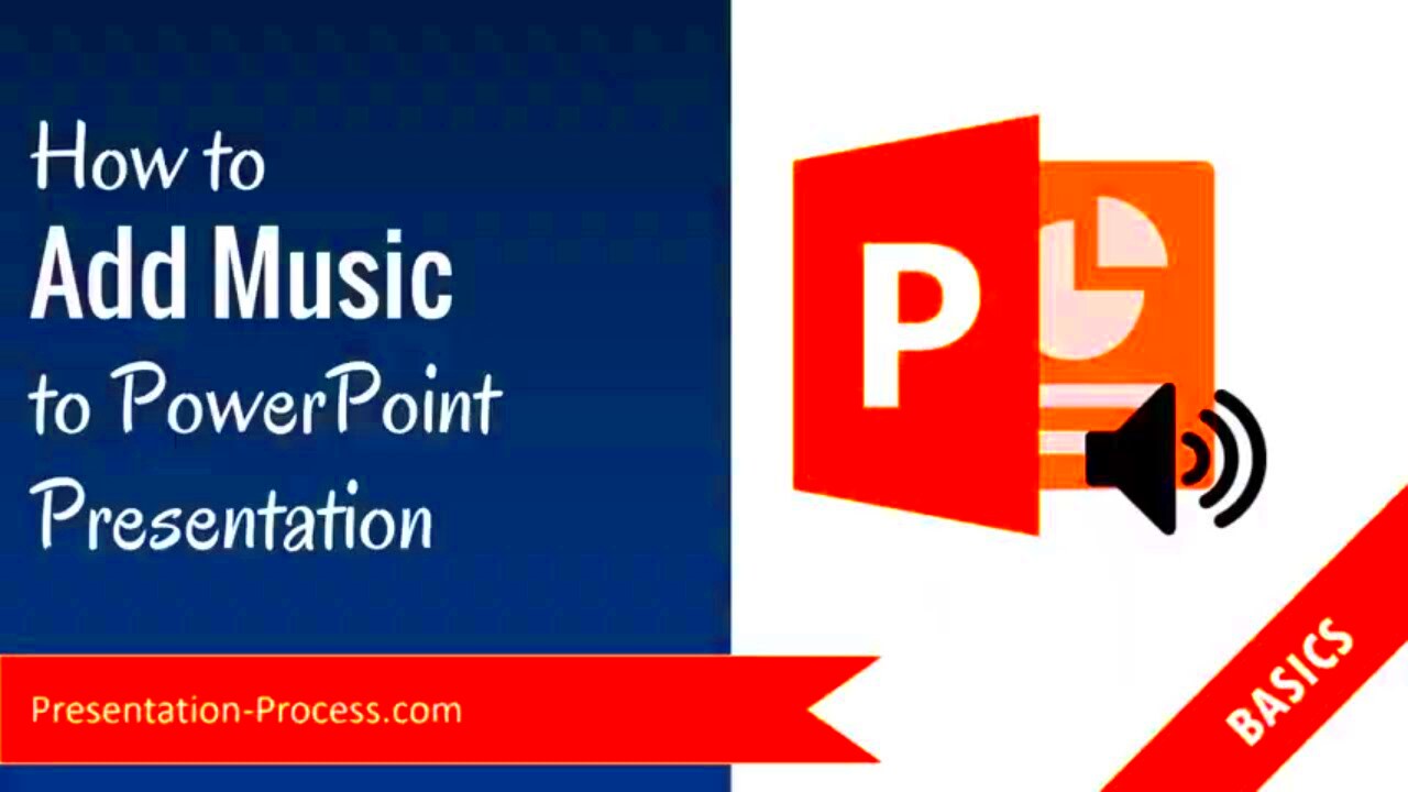 How to Add Music to PowerPoint Presentation  YouTube