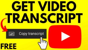 How to Get Transcript of YouTube Video  YouTube Videos to Text  YouTube