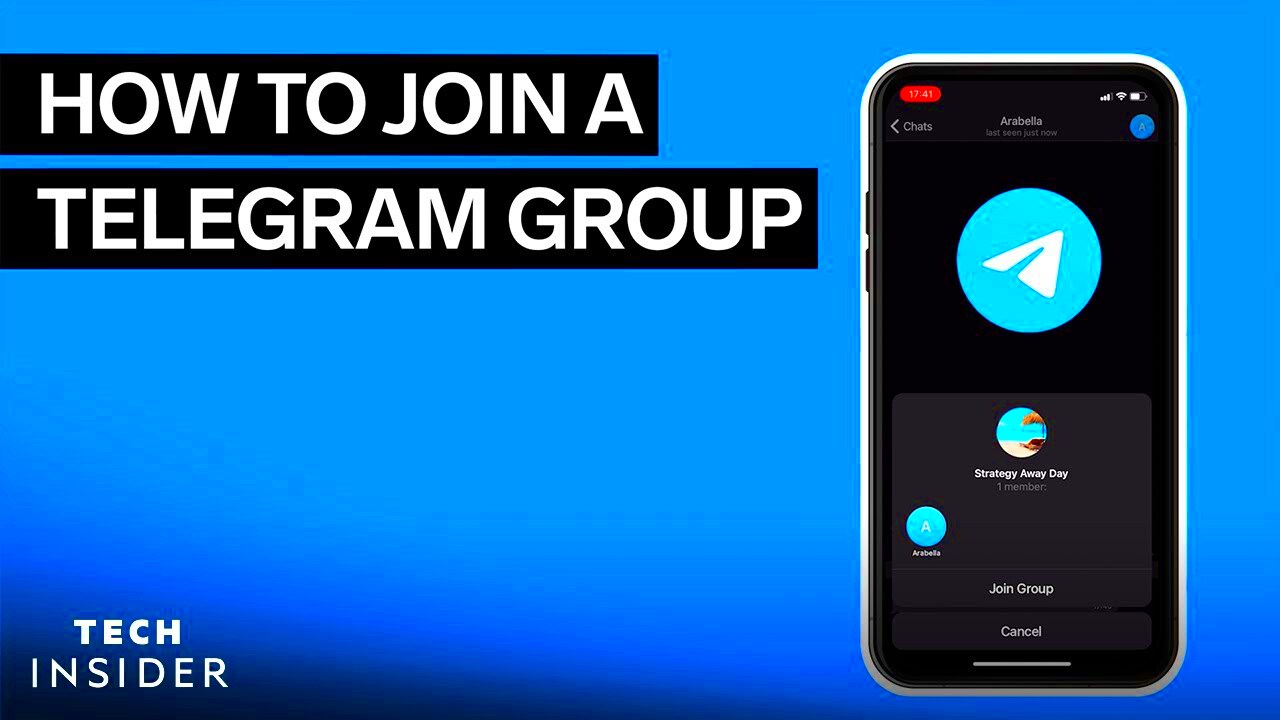 How To Join A Telegram Group  YouTube