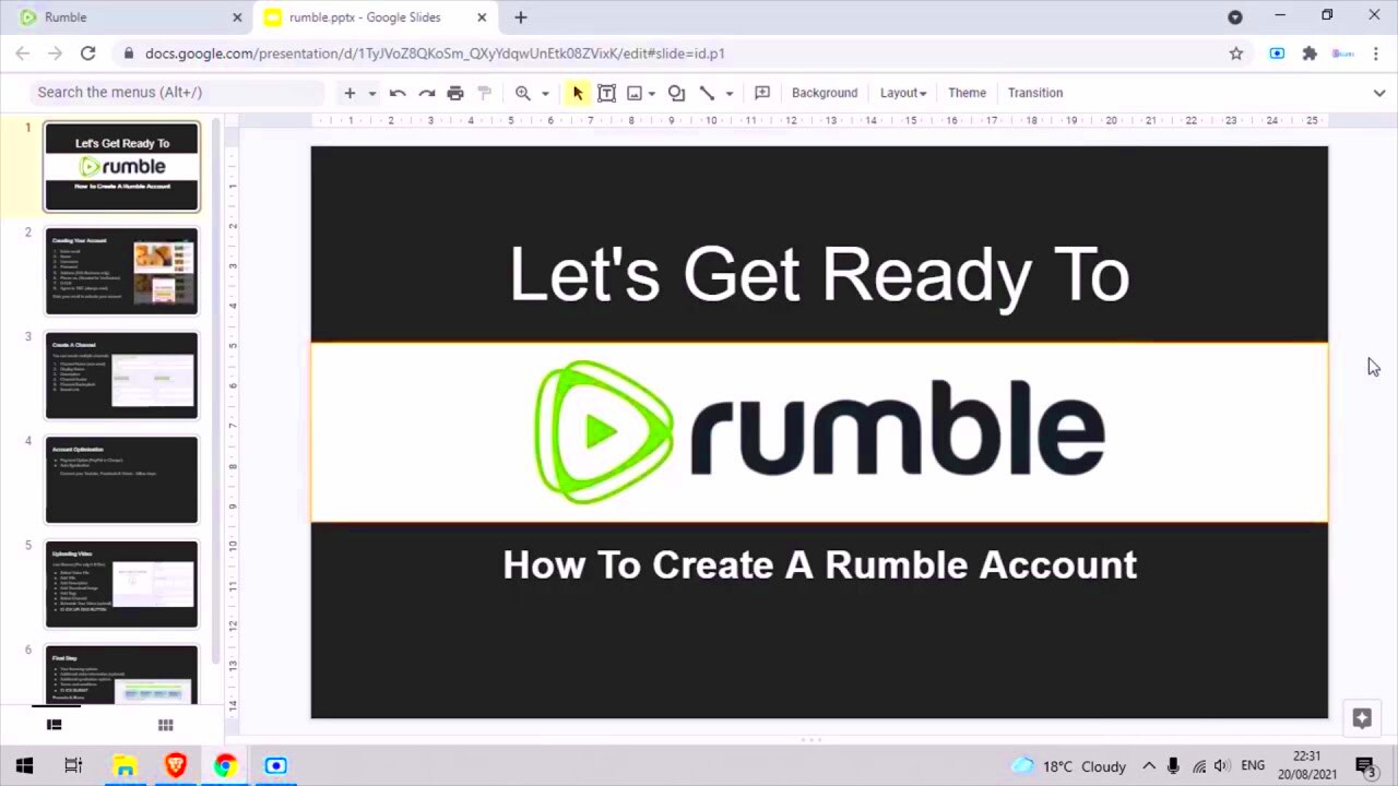 How To Create A Channel On Rumble  A Beginners Guide How To Use Rumble