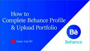 How to Complete Behance Profile 100  How to Upload Project on