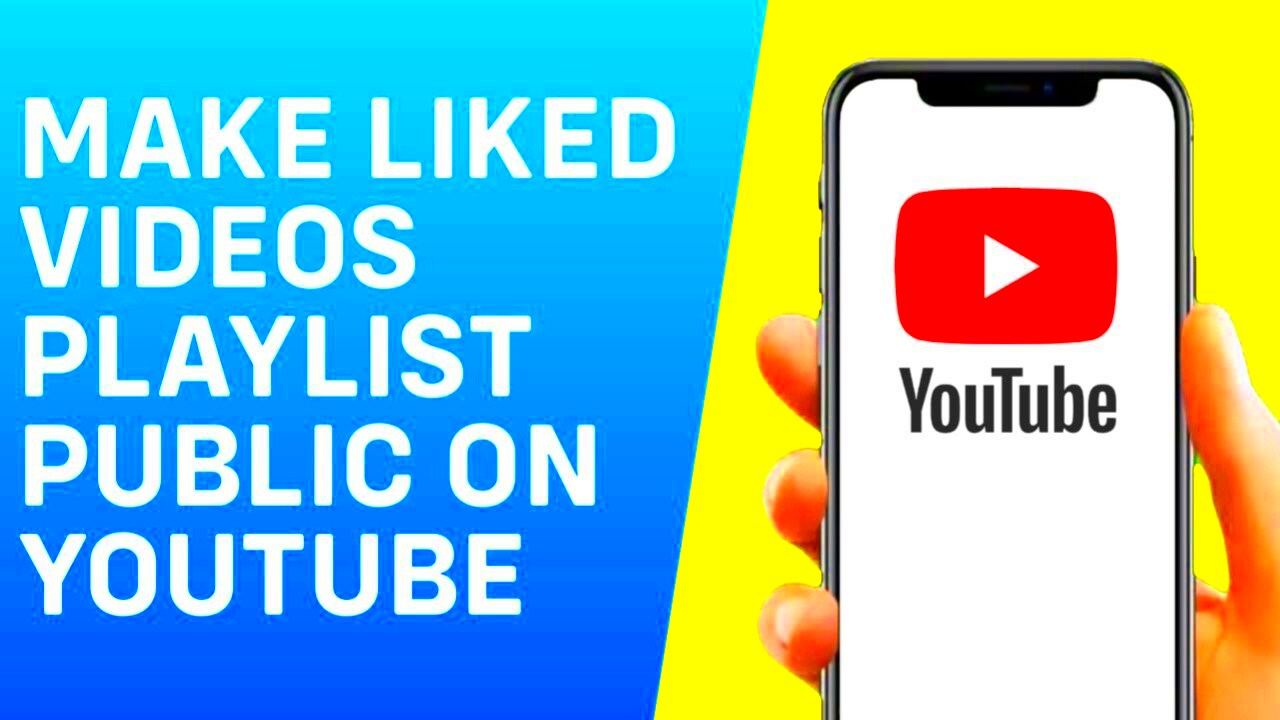 How to Make Liked Videos Playlist Public on Youtube  Quick And Easy