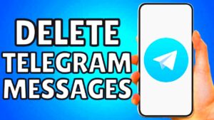 How to Delete Telegram Messages  Delete Telegram Messages  YouTube