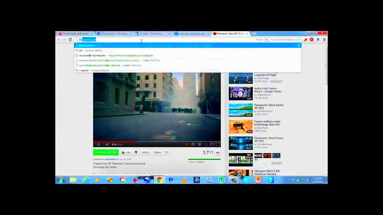 How to download 3D video from Youtube online  YouTube