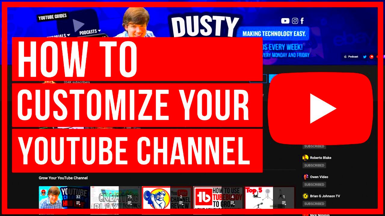 How To Customize Your YouTube Channel  New Layout  YouTube