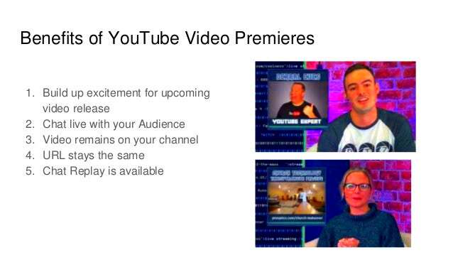 YouTube Video Premiere guide