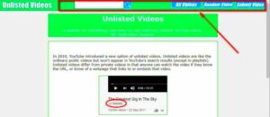 How to Find Unlisted YouTube Videos Without a Link