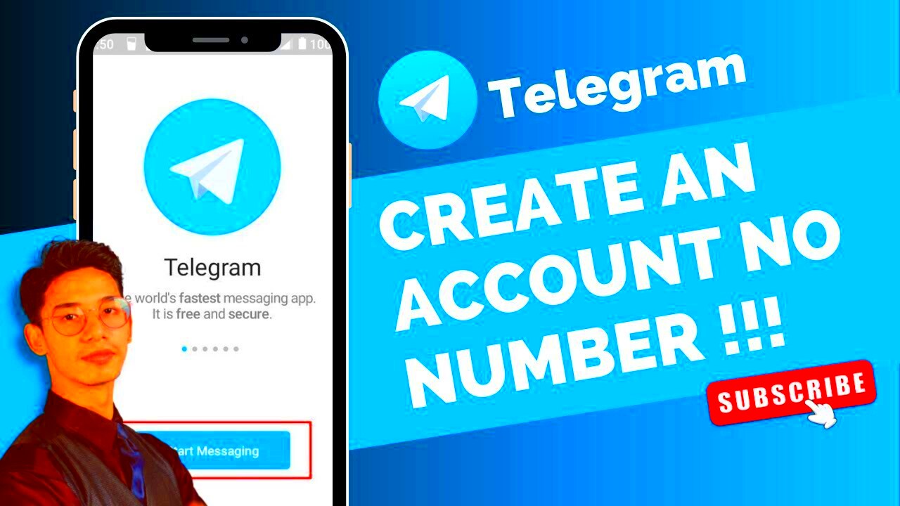 How To Create Telegram Account Without Number   YouTube