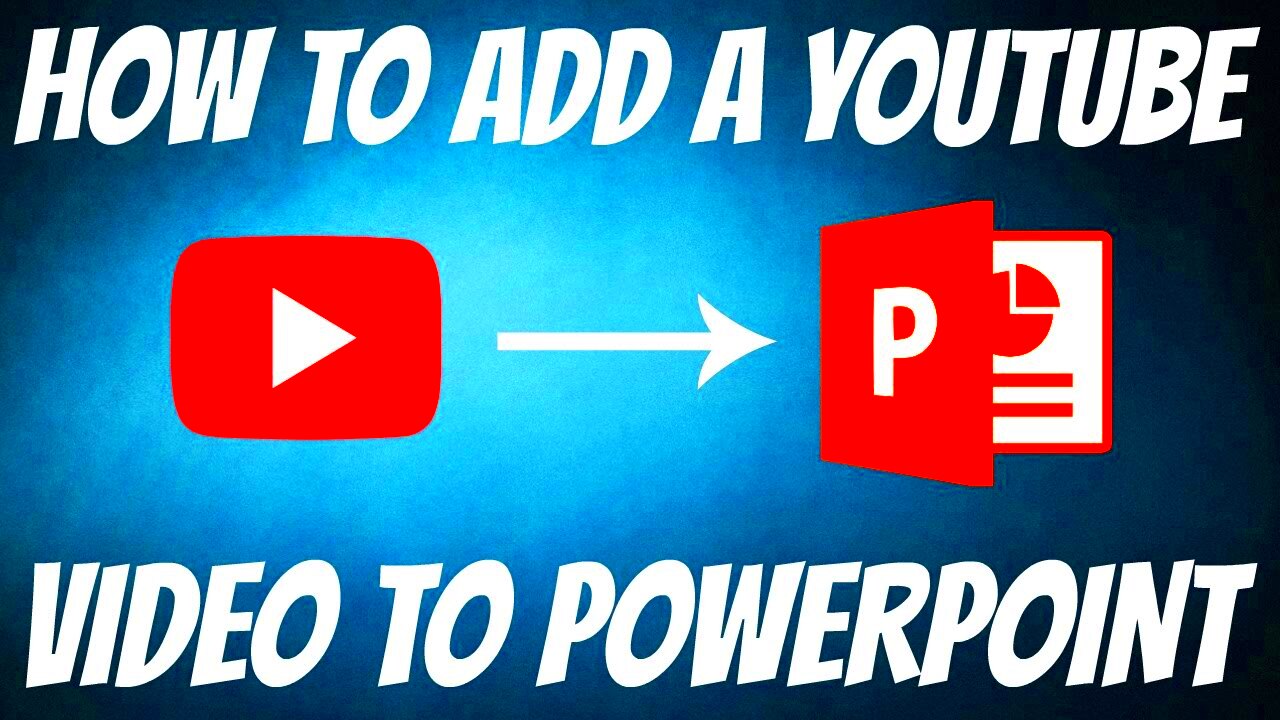 How To Add A YouTube Video To PowerPoint  FAST EASY  HD  YouTube