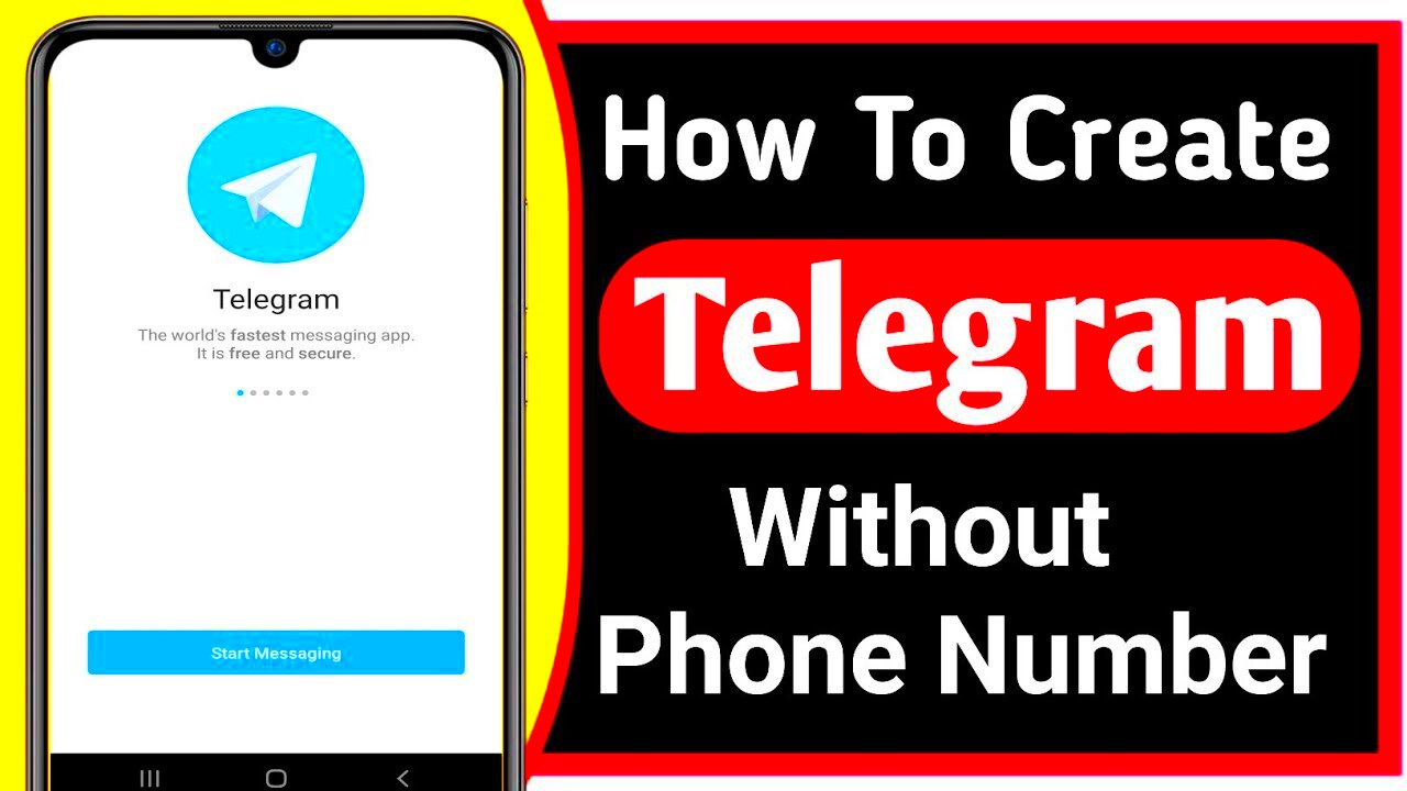 How To Create Telegram Account Without Phone Number in 2021  Create