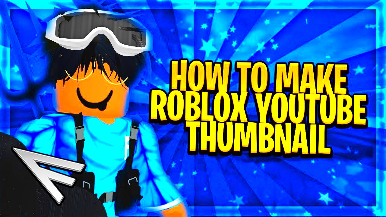 How to Make Roblox YouTube Thumbnail in Adobe Photoshop 2022  YouTube